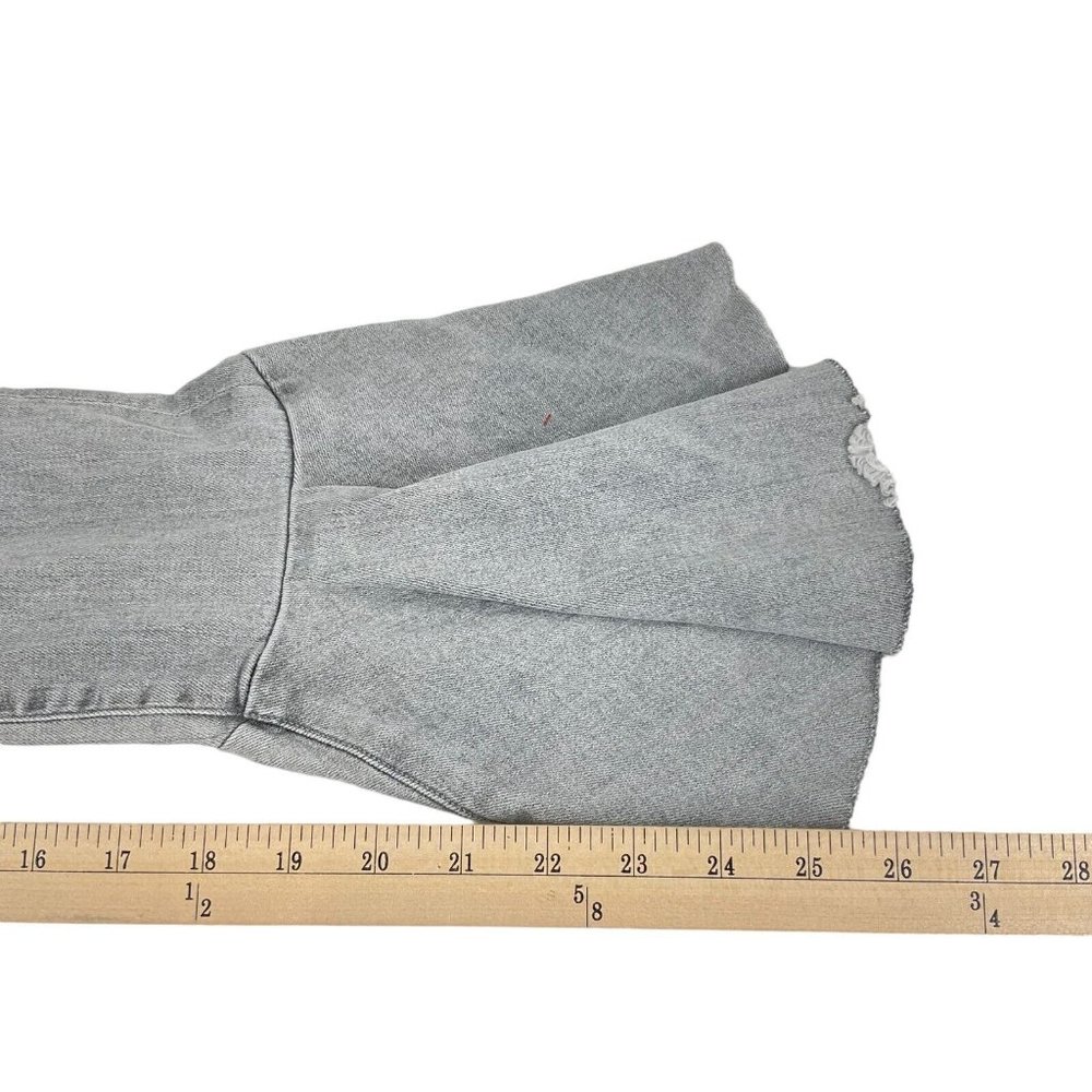 Citizens of Humanity Jeans Womens 27 Gray Drew Flounce High Rise Crop $258 Nwt - Picture 13 of 15